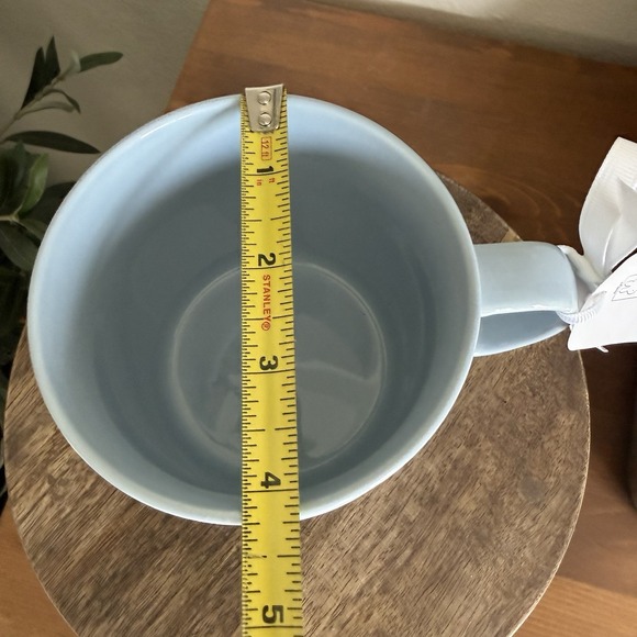 NWT Magenta Miffy Bunny Spring Cute Floral Design Pastel Blue Ceramic Mug Cup - Picture 6 of 9